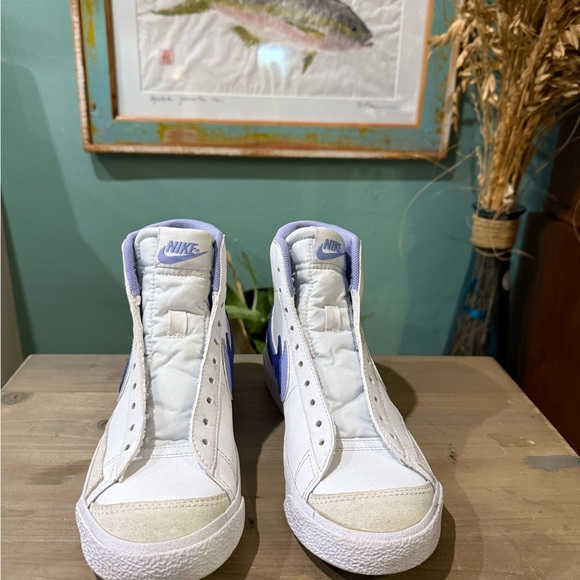 nike purple double swoosh blazer - Picture 2 of 4